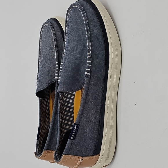 Cole Haan Grand Series Chambrey Slip On Driver Loafer Moccassin Mens 9 - Picture 1 of 10